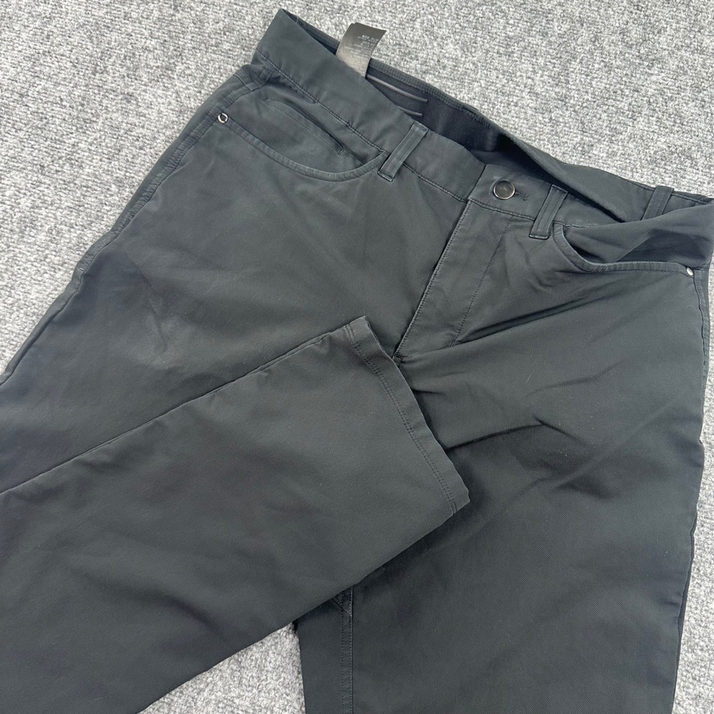 Kirkland Performance Pants 32x32 Black 5-Pocket Tech Trousers Men's